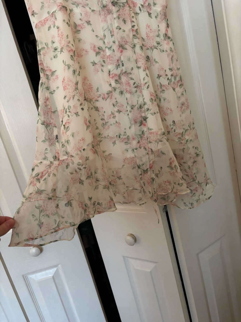Floral Ruffle Mini Dress - Picture 5 of 5